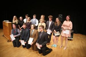 The 2022 Young Musician competitors from Haberdasher Abraham Darby Academy. 